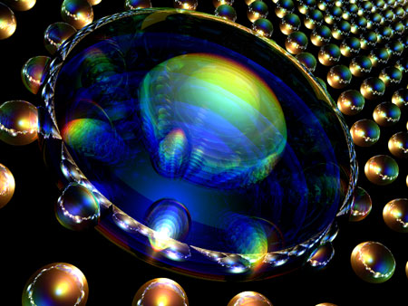 A Spheroid Drop with Spheres