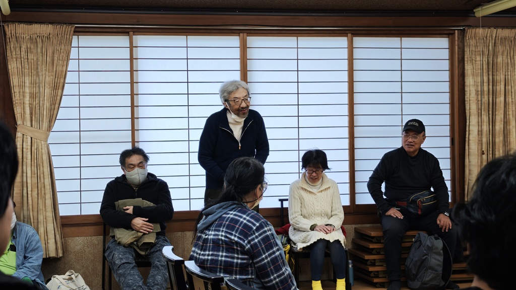 閉会の挨拶（飛先生から締めのお言葉）